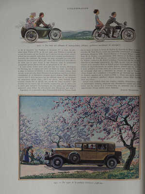 L'illustration. L'automobile et le tourisme. Paris.